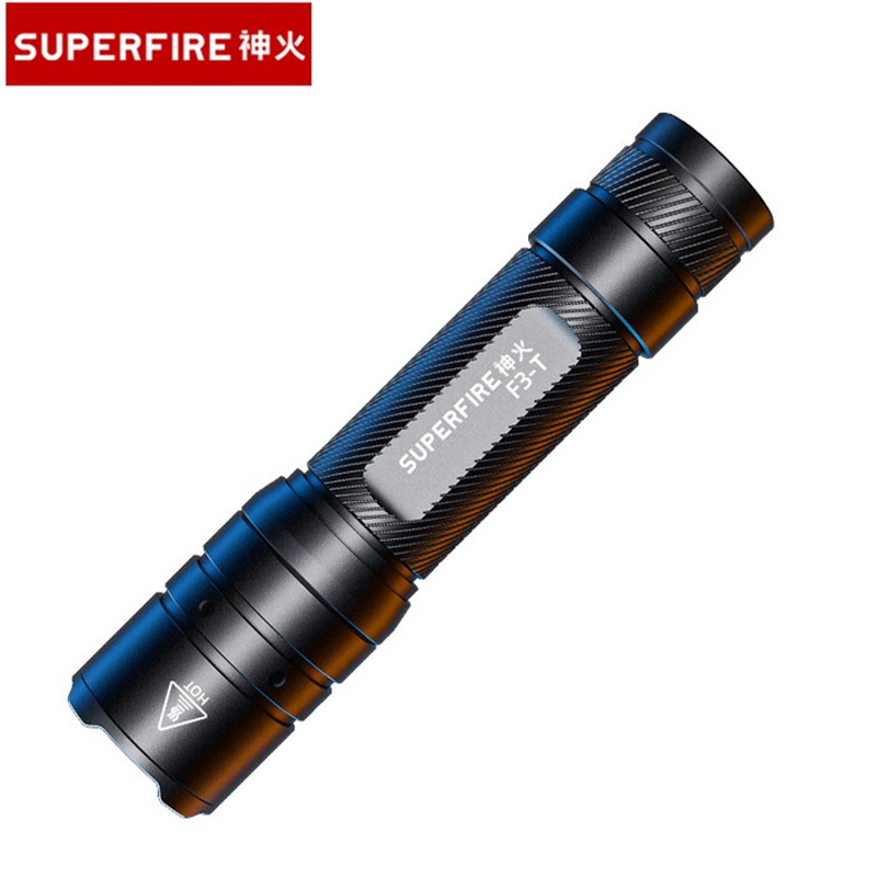 神火F3-T圓形光斑強光手電筒