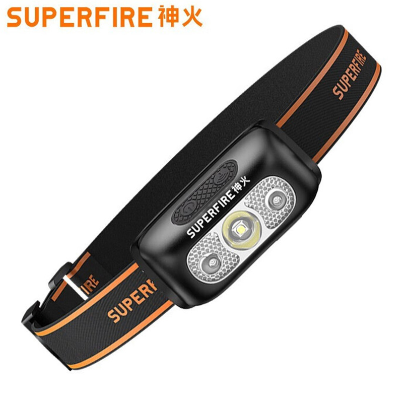 神火HL05-E智能感應高亮遠射雙光源頭燈