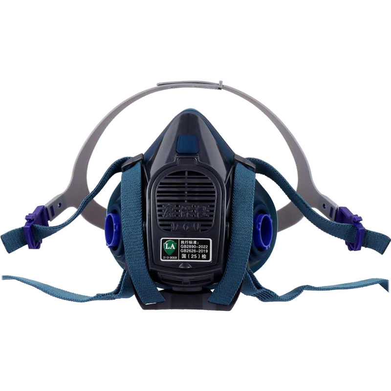 康保仕D60硅膠防毒半面具帶振動傳聲裝置