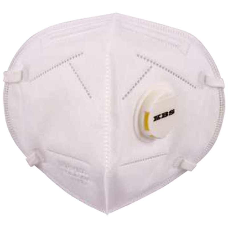 康保仕9021V KN95帶閥折疊口罩
