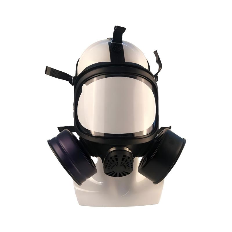 邦固MF15橡膠雙濾罐全面罩防毒面具