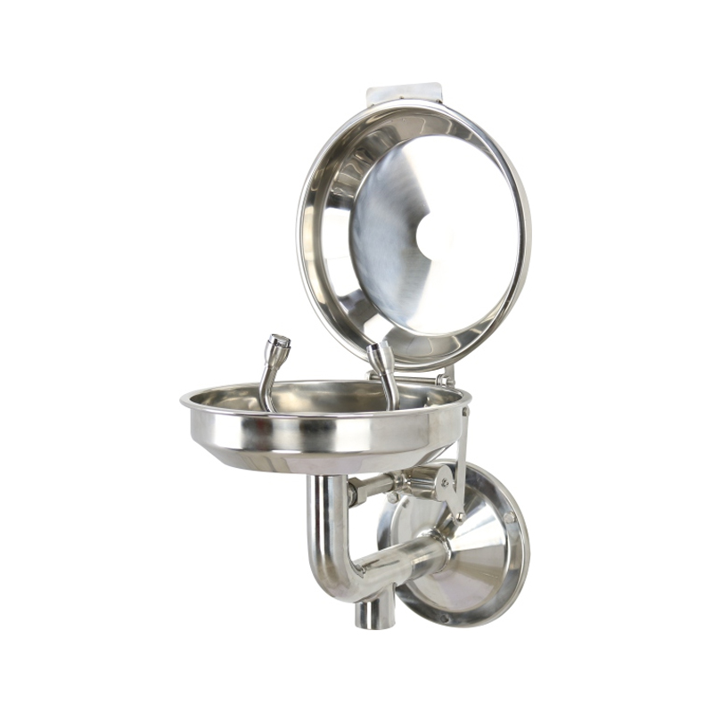 補(bǔ)天BTG32不銹鋼聯(lián)動翻蓋掛壁式洗眼器