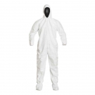 Dupont杜邦Tyvek IsoClean帶帽連體滅菌潔凈服IC105S WH CS