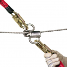 梅思安10150414智巧星雙人水平生命線系統