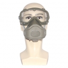 防風(fēng)式橡膠單濾棉防塵面具套裝