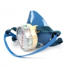 地球2008 PVC半面罩防毒面具