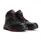 華信吉豹X7318A中幫防砸絕緣防滑耐磨安全鞋