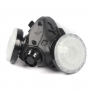 勞衛301-12雙濾盒半面罩防塵面具