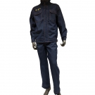 永霏811100016 A級(jí)牛仔阻燃服套裝