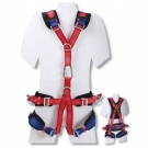 建鋼680502全身豪華型五點(diǎn)紅色安全帶