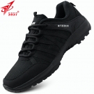 3537黑色訓練耐磨戶外輕便勞保鞋