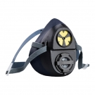 定和DH20105硅膠單濾盒半面罩防毒面具 定和DH20105硅膠單濾盒半面罩防毒面具