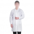 白大褂長袖薄款純棉松緊袖口醫護服
