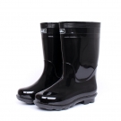 回力838黑色PVC中筒雨靴