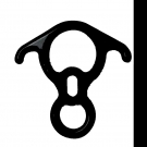 建鋼660702 8字環(huán)下降器