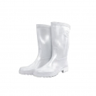 雙安BS001模壓白色高筒PVC防化靴