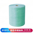 JEENOR潔諾 HV70 51213綠色波浪紋家用清潔布