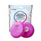 朝美B100防非油性顆粒物KN100濾塵棉