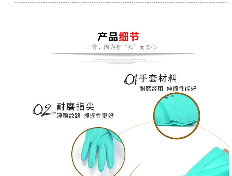 MAPA Ultranitril491-6丁腈浸膠防化手套圖片5