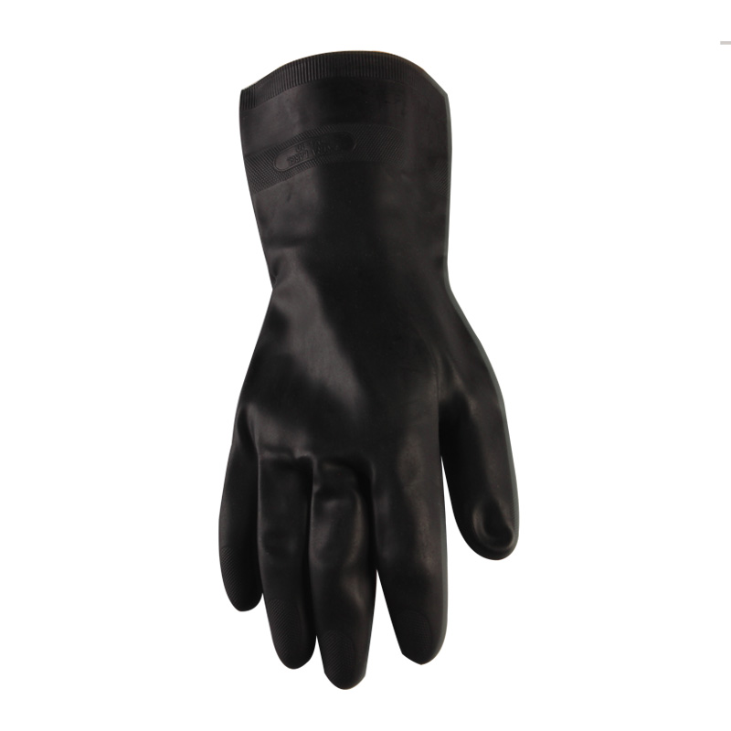 MAPA Technic420-6氯丁橡膠植絨防化手套圖片4