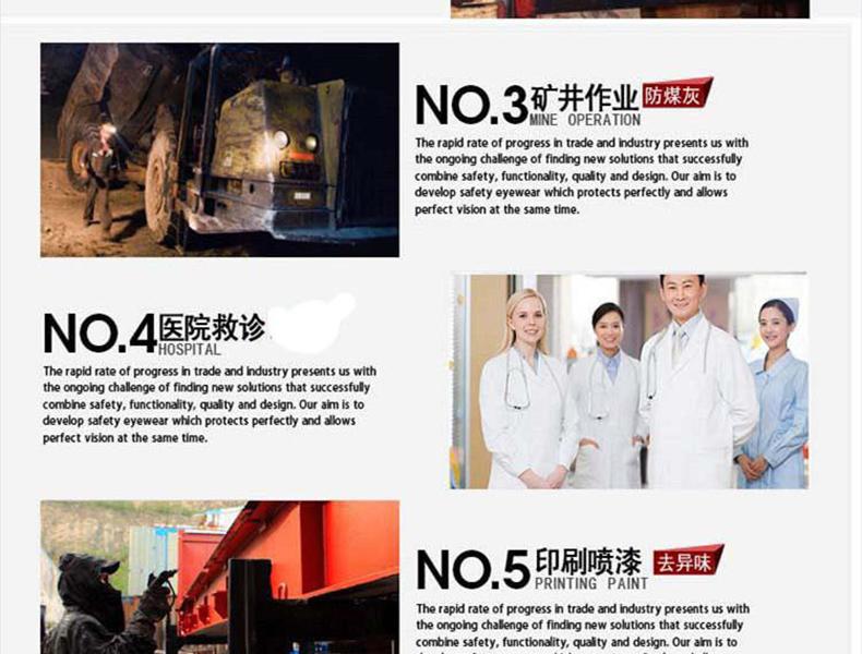 UVEX優(yōu)唯斯8721210折疊式帶閥KN95防塵口罩圖片12