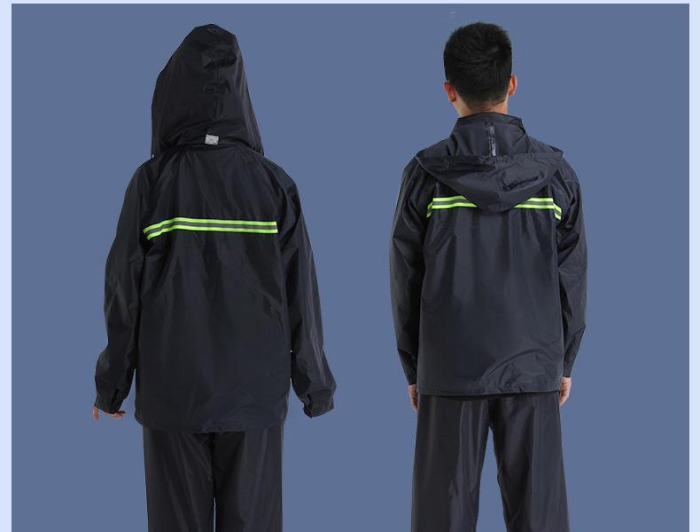 天堂N211-7AX帶反光條雨衣圖片16