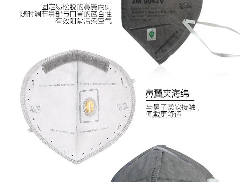 3M9041V KN90防有機蒸氣異味口罩圖片12