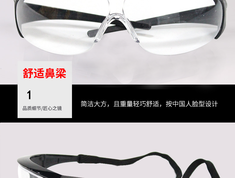 Honeywell霍尼韋爾1002781M100經典款防霧防刮擦防護眼鏡圖片5