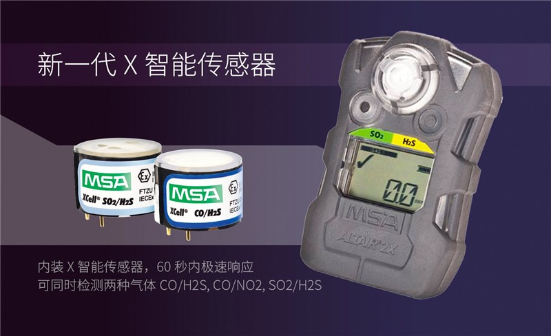 梅思安10196223（國產(chǎn)版）天鷹2XT雙氣體檢測儀圖片4