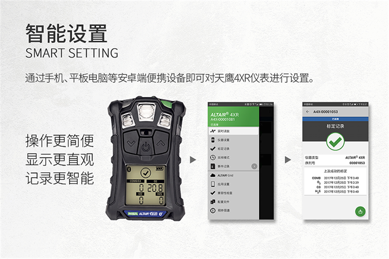 梅思安10196258(國產版)天鷹4XR藍牙版多種氣體檢測儀圖片8