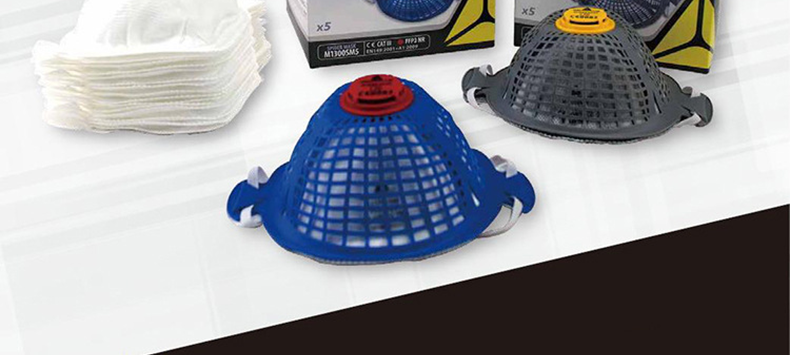 代爾塔104119可更換式帶閥防塵口罩圖片19