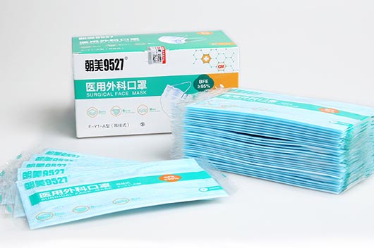 朝美醫(yī)用外科口罩圖片
