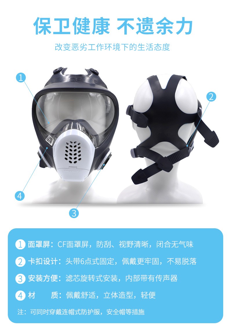 重松TW088防毒全面具圖5