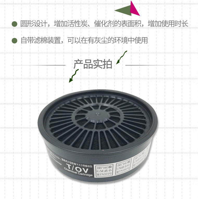 重松T/OV濾毒盒圖3