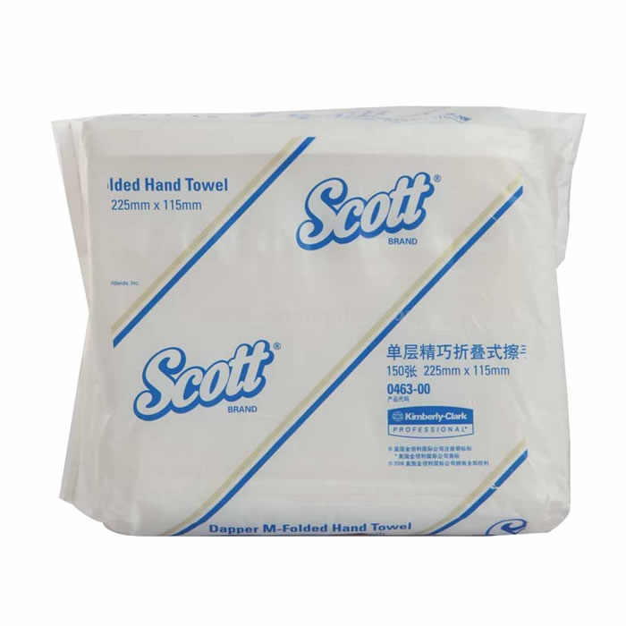 金佰利0463-00單層折疊式擦手紙圖2