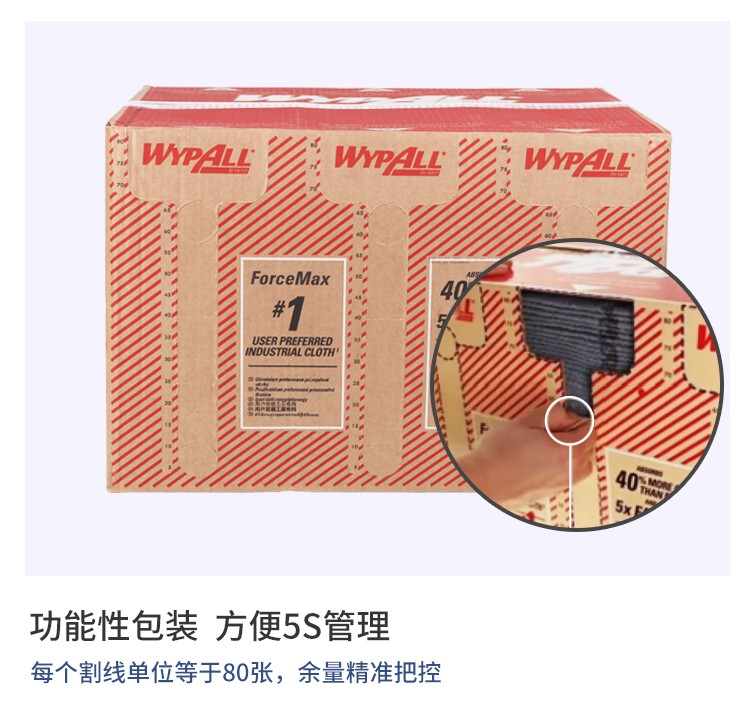 金佰利75690強韌重油污擦拭布圖3