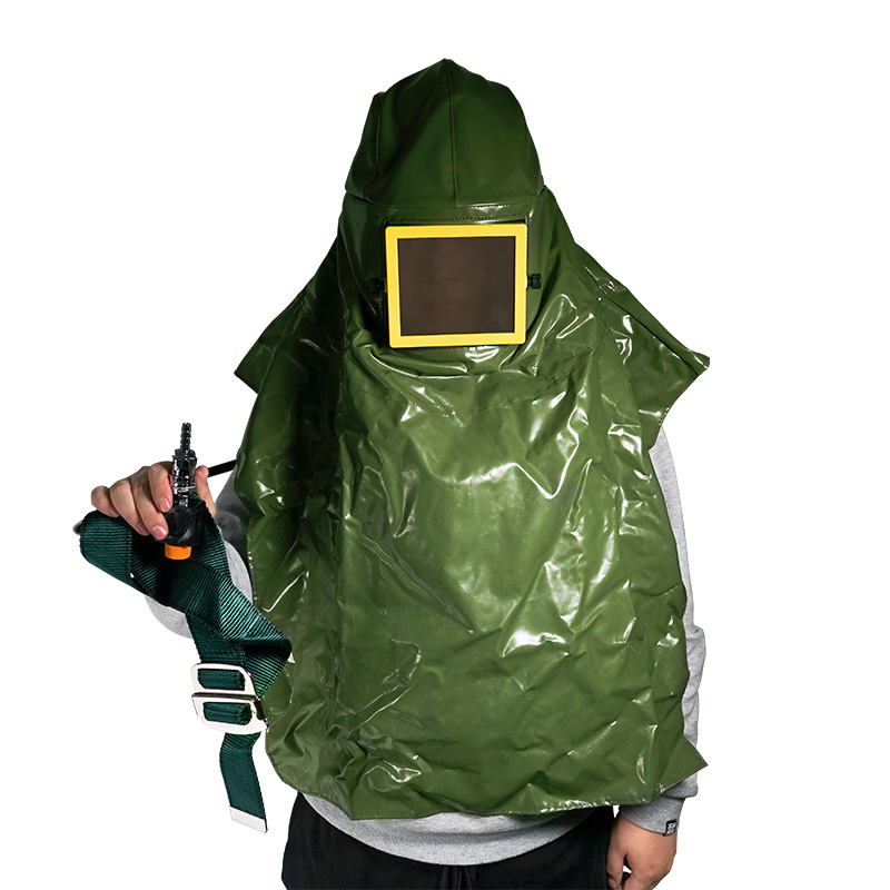 藍(lán)鷹NP503噴砂頭罩圖片2