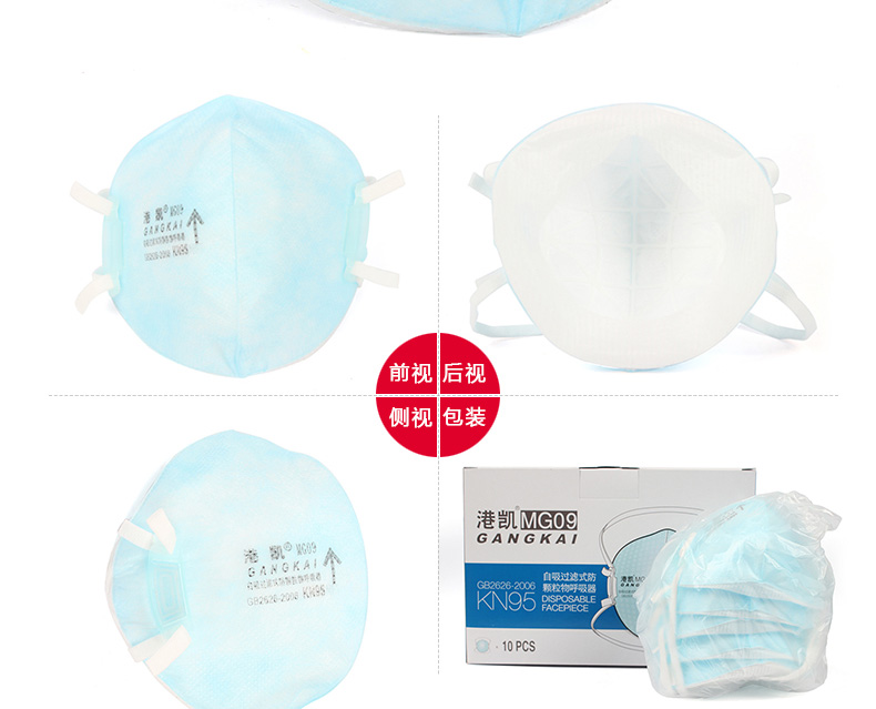 港凱MG09舒適型防塵口罩圖2