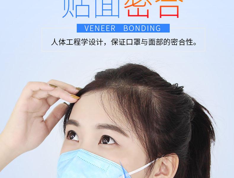 冠樺M-8860V（藍色）帶閥防塵口罩圖10