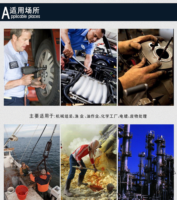 TOWA566丁腈橡膠勞保手套圖片1