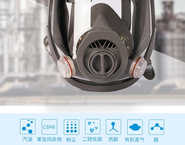 普達MJ-4007防毒面具套裝圖2