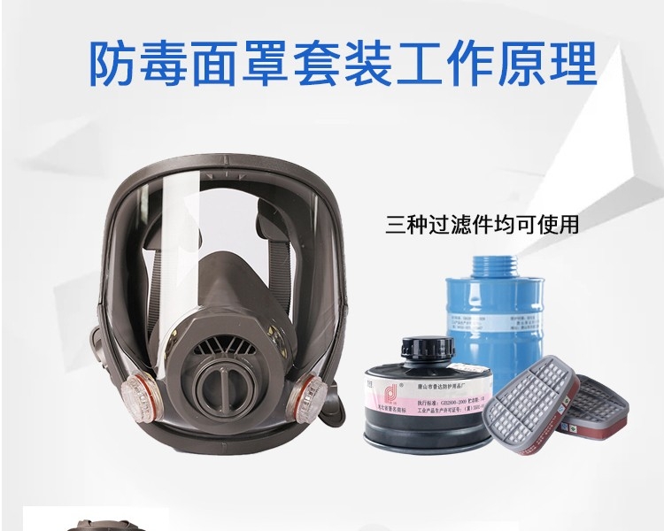 普達MJ-4007防毒面具套裝圖5