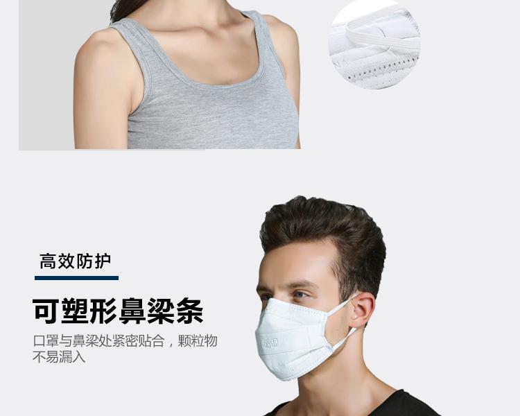 松研T212阻菌防塵活性炭口罩圖片4