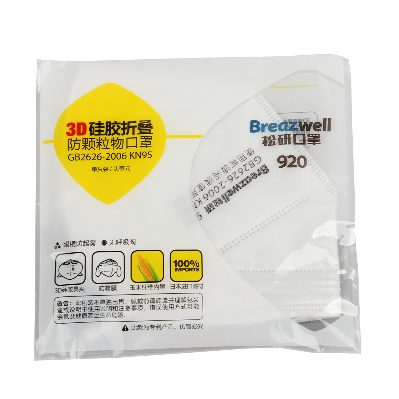 松研920防塵口罩圖片1