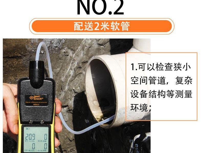 ?，擜S8900四合一氣體檢測儀圖7