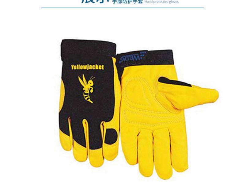 威特仕10-2680-M牛皮機(jī)械師勞保手套圖片5