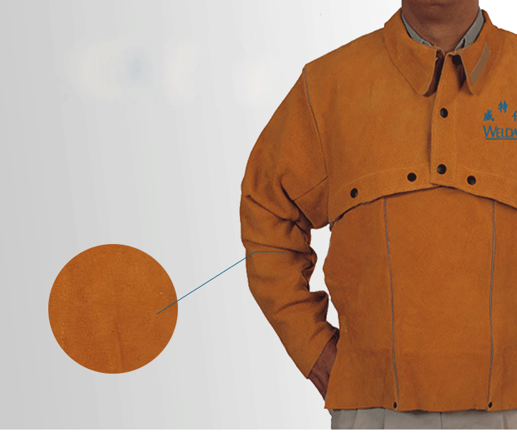 威特仕44-2028皮開背式阻燃工作服圖片2