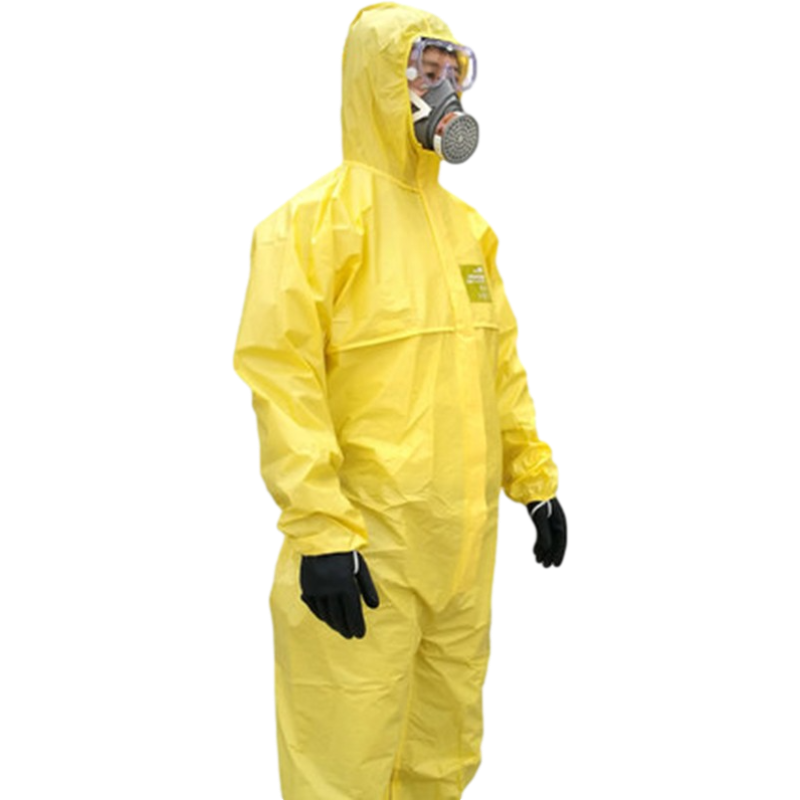 微護佳YY23-T-99-132-02MG2300T黃色增強型連體防護服圖片3