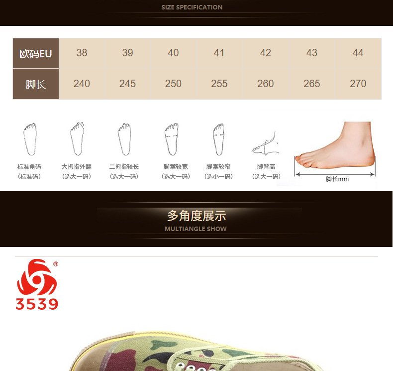 3539大花低幫訓安全鞋圖4