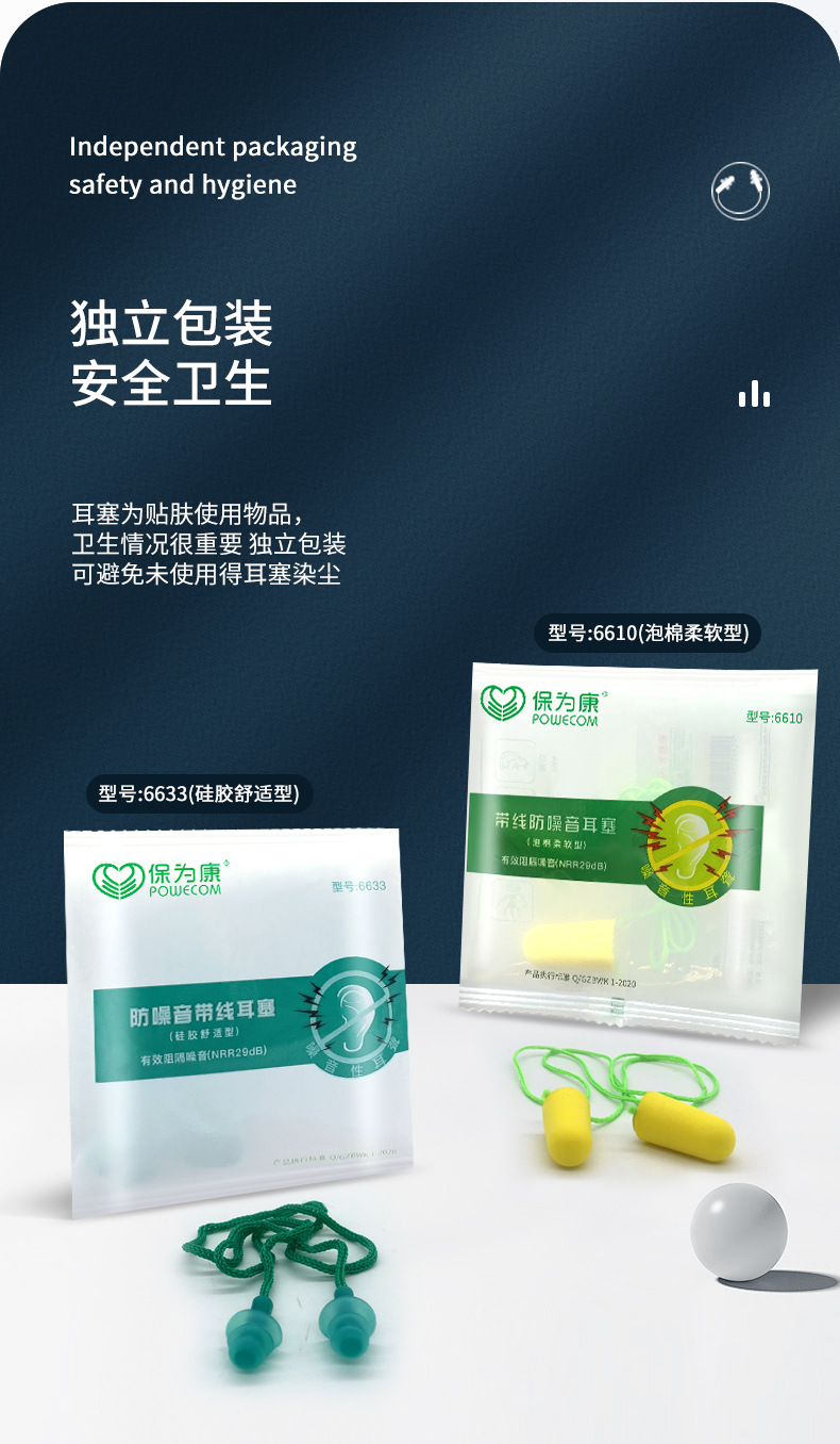 保為康6633降噪音耳塞圖片7